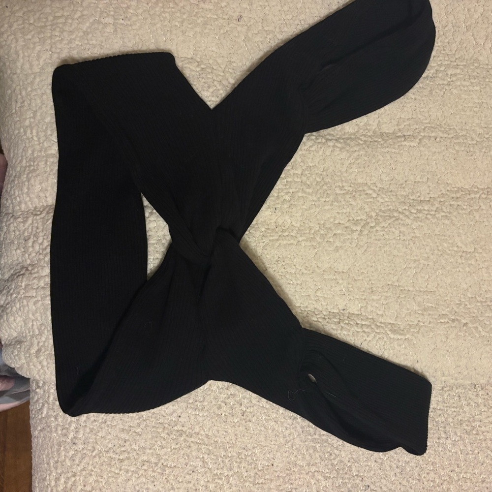 SHEIN Black Knit Accessory